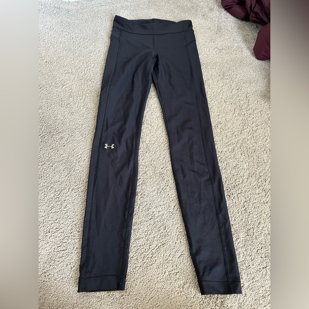 UNDERARMOUR- leggings- black- small